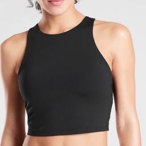 Athleta Black Crop Top